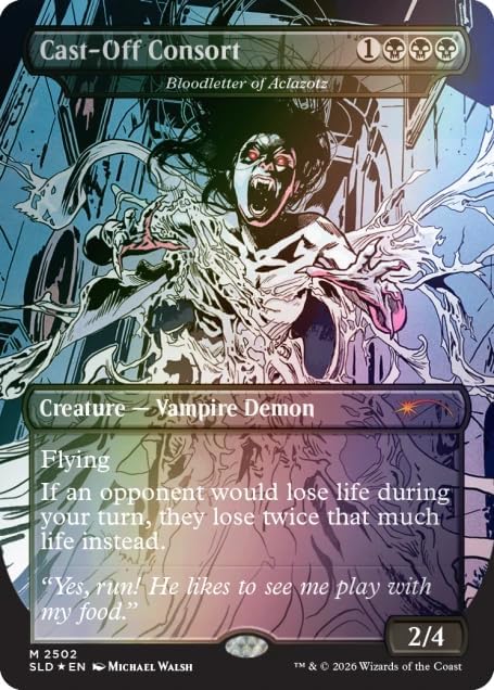 Magic: The Gathering Secret Lair x Dungeons & Dragons: Strahd's Descent Foil Edition
