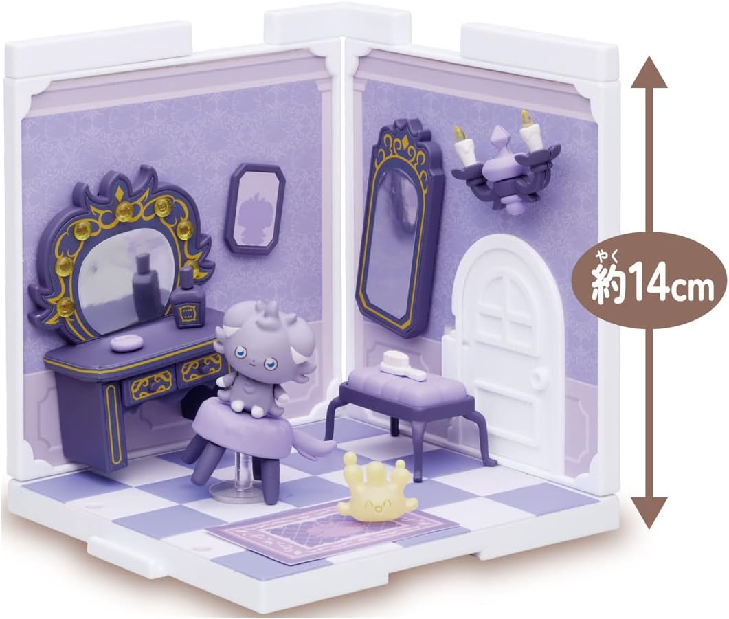 Pokemon Pokepiece House Dressing Room Milcery & Espurr