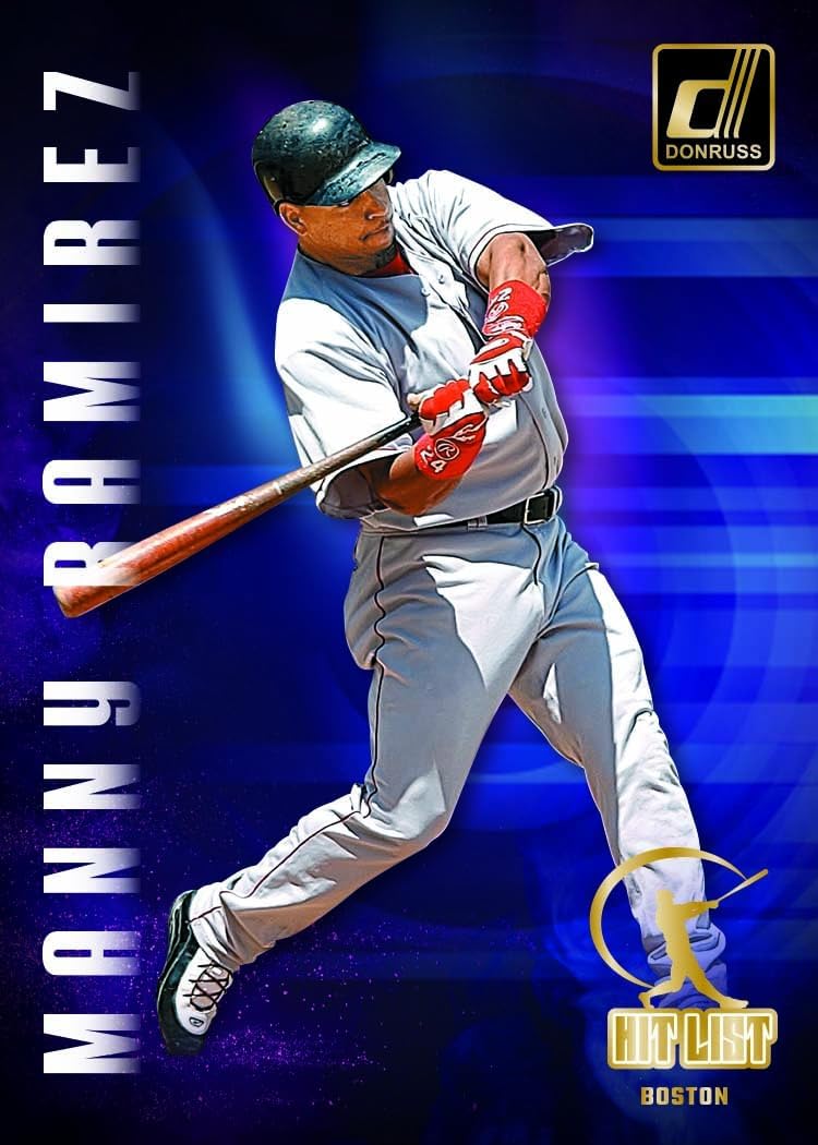 Panini 2025 Donruss Baseball Hobby Trading Card Box (Three Autographs or Memorabilia Cards Per Box)