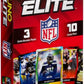 2025 UNO Elite NFL Booster Set Pack - 3 Packs - 10 Cards Per Pack