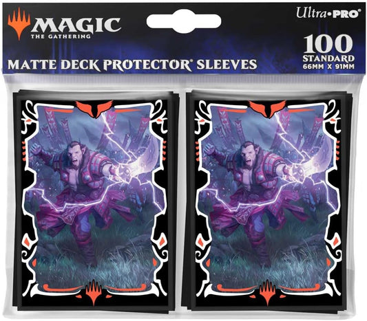 Ultra PRO - Tarkir Dragonstorm Zurgo Stormrender (Mardu Surge Commander Deck) 100ct Deck Protector Sleeves for Magic: The Gathering | Magic Gathering Accessories MTG Card Protection TCG Deck Sleeves