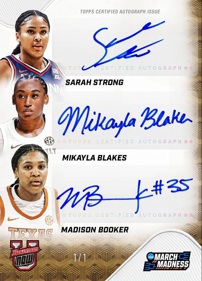 Topps 2025-26 Bowman U Now® Basketball March Madness - Hobby Box