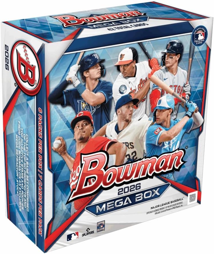 2026 Topps Bowman MLB Baseball Mega Box