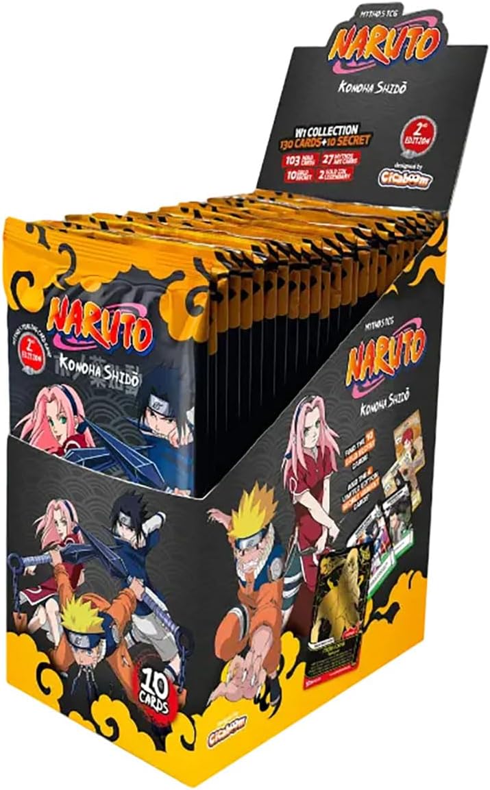 Naruto TCG: First Set 2nd Edition Booster Box (24 Packs)