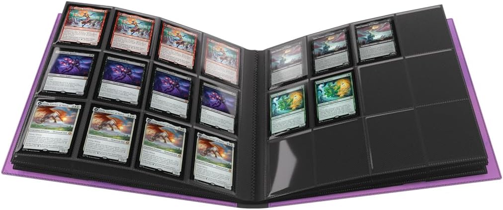 Gamegenic Magic: The Gathering Lorwyn Eclipsed Casual Album 24-Pocket - Lorwyn Eclipsed Design, Holds 480 Double-Sleeved Cards, Side-Loading Pages & Elastic Strap
