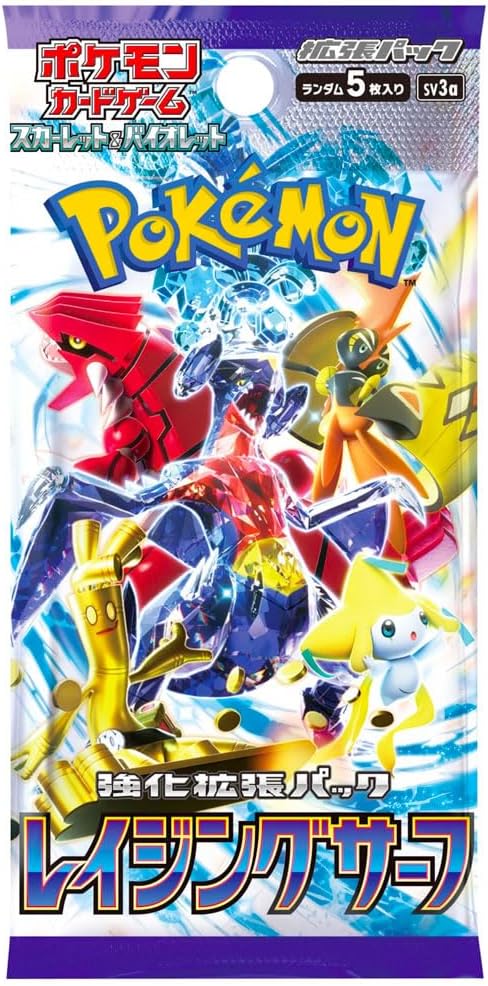 Pokemon Card Game Scarlet & Violet SV3a Raging Surf Booster Pack (Japanese) - 5 Cards