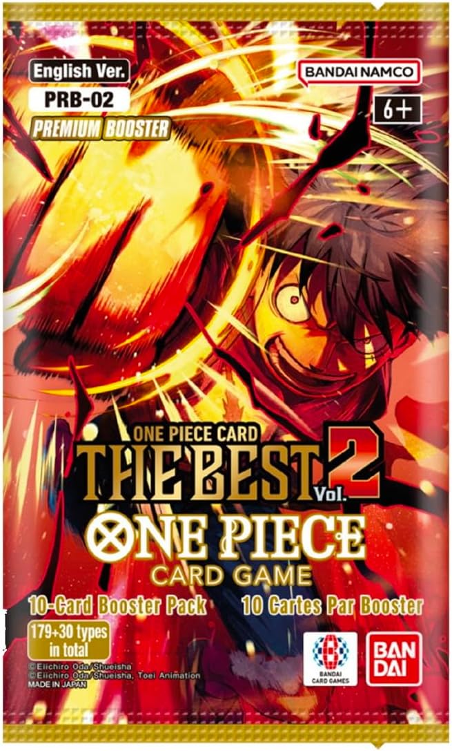 One Piece TCG: The Best One Vol. 2 (PRB-02) Booster Pack - 12 Cards