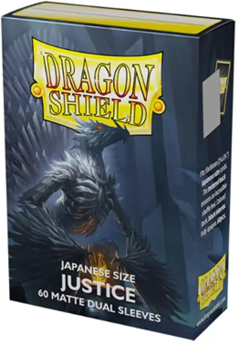 2 Packs Dragon Shield Dual Matte Mini Japanese Truth Gold 60 ct Card Sleeves Value Bundle!