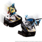 Pokemon Center Original Moncolle Battle Set Mega Lucario VS Mega Charizard X Figure Plastic Model