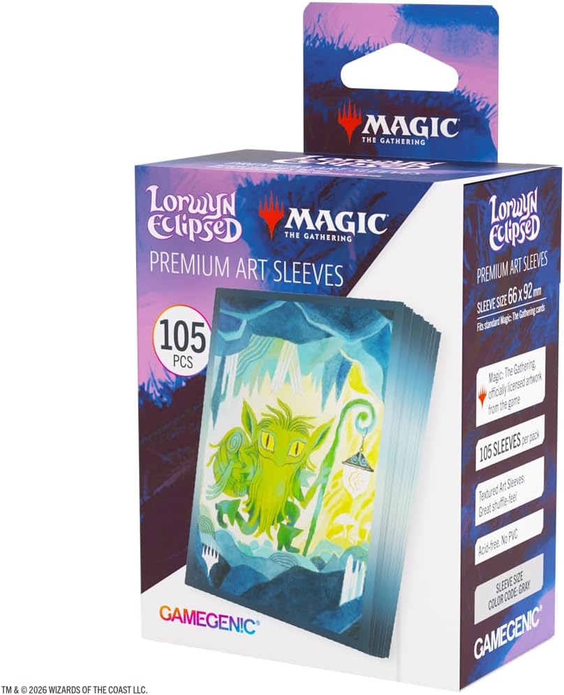 GameGenic Magic: The Gathering Lorwyn Eclipsed Premium Art Card Sleeves - Mutable Explorer