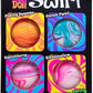 Schylling NeeDoh Teenie Swirl 4 Pack - Sensory Squeeze Toy - 1.5" in Diameter - Colors May Vary