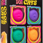 Schylling NeeDoh Cool Kitten Teenie Needoh 4 Pack - Sensory Squeeze Toy - 1.5" in Diameter - Colors May Vary