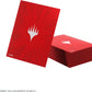 Magic: The Gathering Marvel Super Heroes Premium Double Sleeving Pack 100 | Gamegenic Comic Burst Red Deck Protector Set with Art Sleeves & Inner Sleeves for MTG Commander Cards