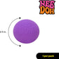 Schylling NeeDoh Original Groovy Glob - Sensory Fidget Toy - Purple - Ages 3 to Adult , 1 Count ( Pack of 1)