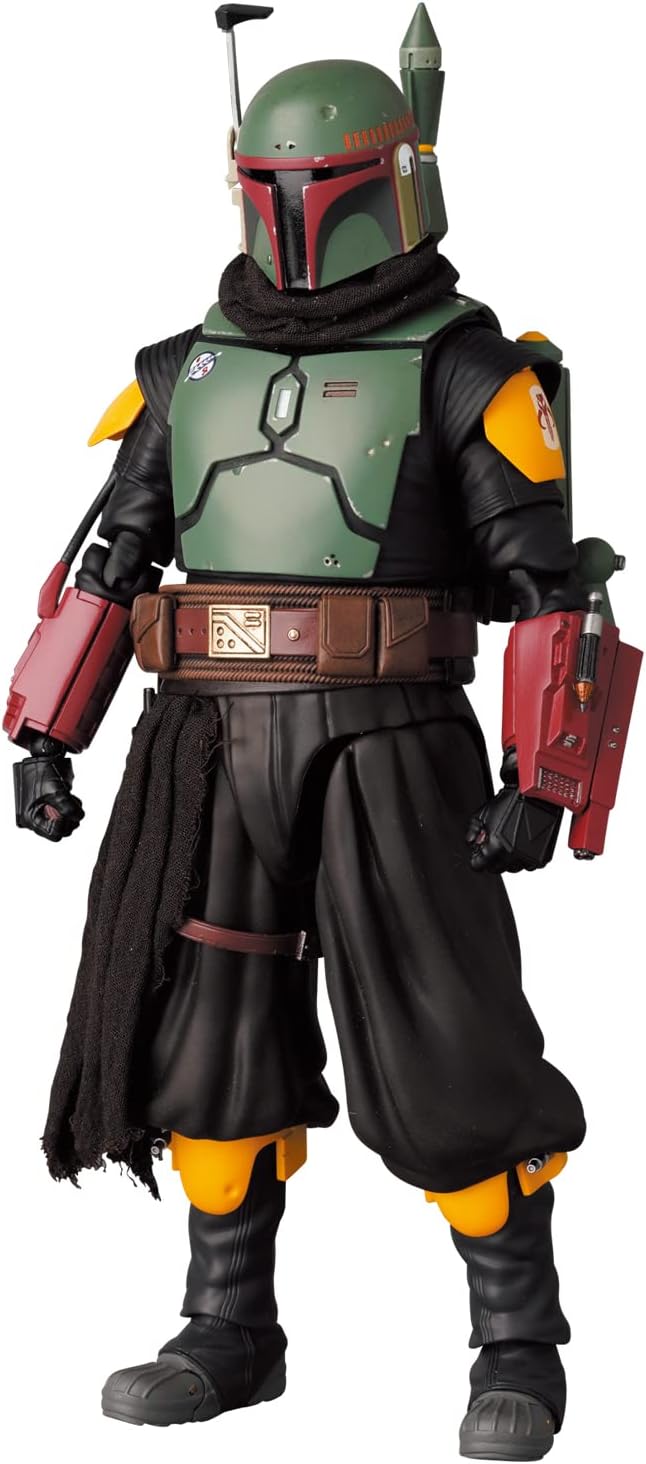 MAFEX No.201 BOBA FETT (TM) Recovered Armor Action Figure Total Height Approx. 6.3 inches (160 mm), Non-scale, Painted