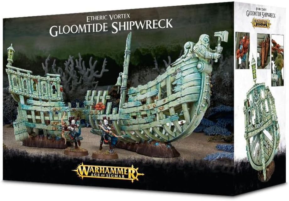 Games Workshop - Warhammer Age of Sigmar - Idoneth Deepkin - Gloomtide Shipwreck