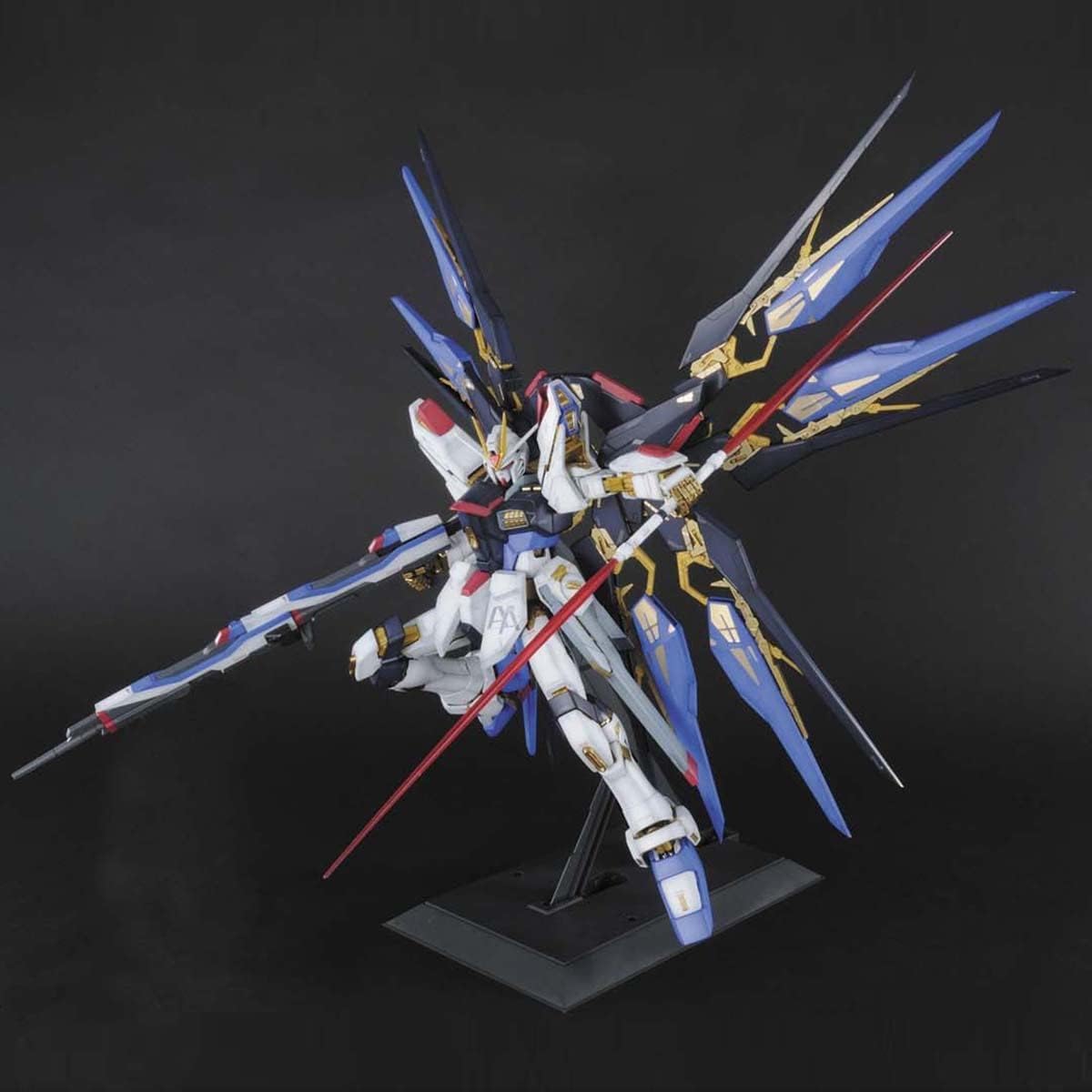 BANDAI SPIRITS PG Mobile Suit Gundam Seed Destiny Strike Freedom Gundam, 1/60 Scale, Color Coded Plastic Model