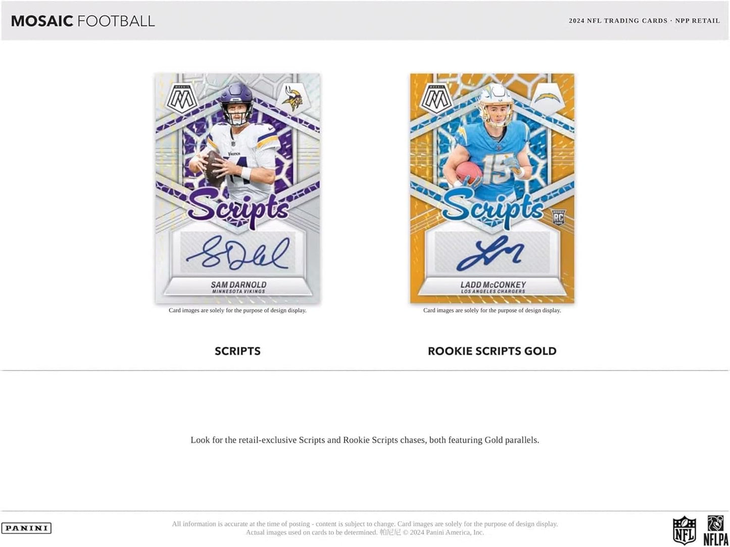 2024 Panini Mosaic Football 6-Pack Blaster Box