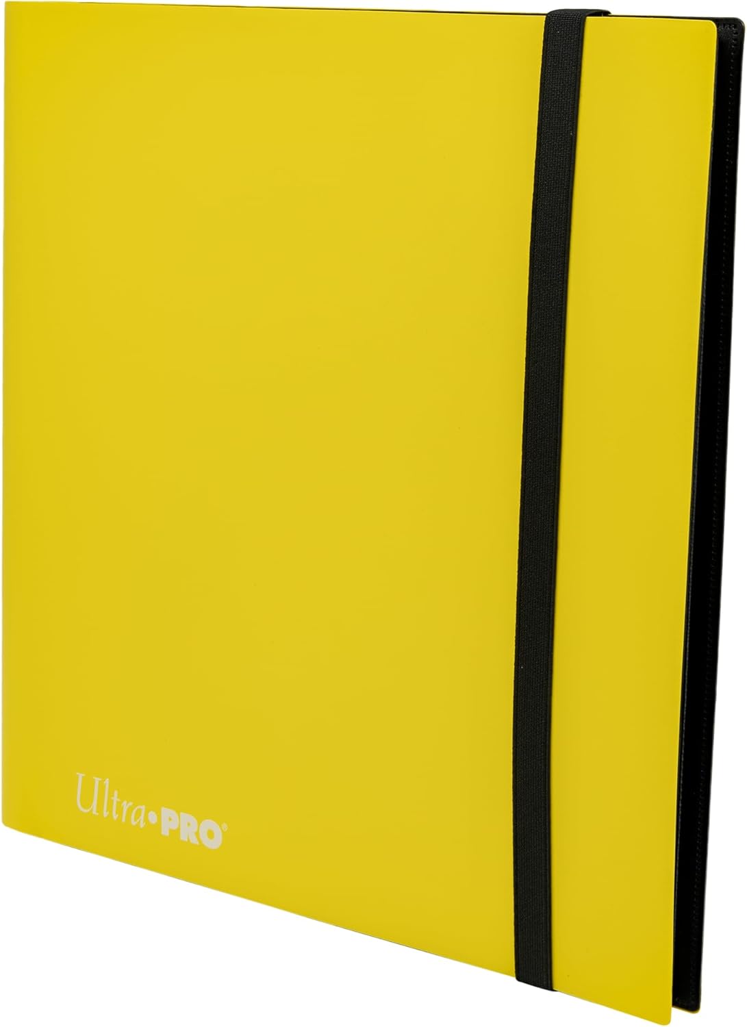 Ultra PRO Eclipse 12-Pocket Lemon Yellow PRO-Binder for 480 Cards - Standard Size, Protects Collectible, Gaming, Sports Cards in Ultra PRO Deck Protector Sleeves