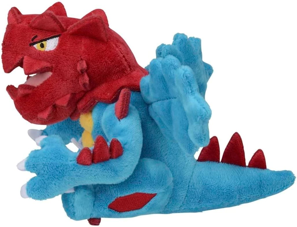 Pokemon Center: Druddigon Sitting Cuties Plush, 4 ¾ Inch