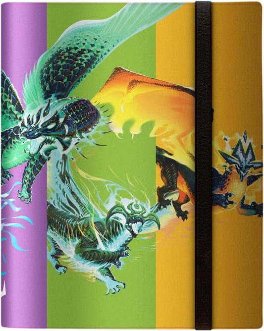 Ultra PRO - Tarkir Dragonstorm 9-Pocket PRO-Binder for Magic: The Gathering - Holds 360 Cards