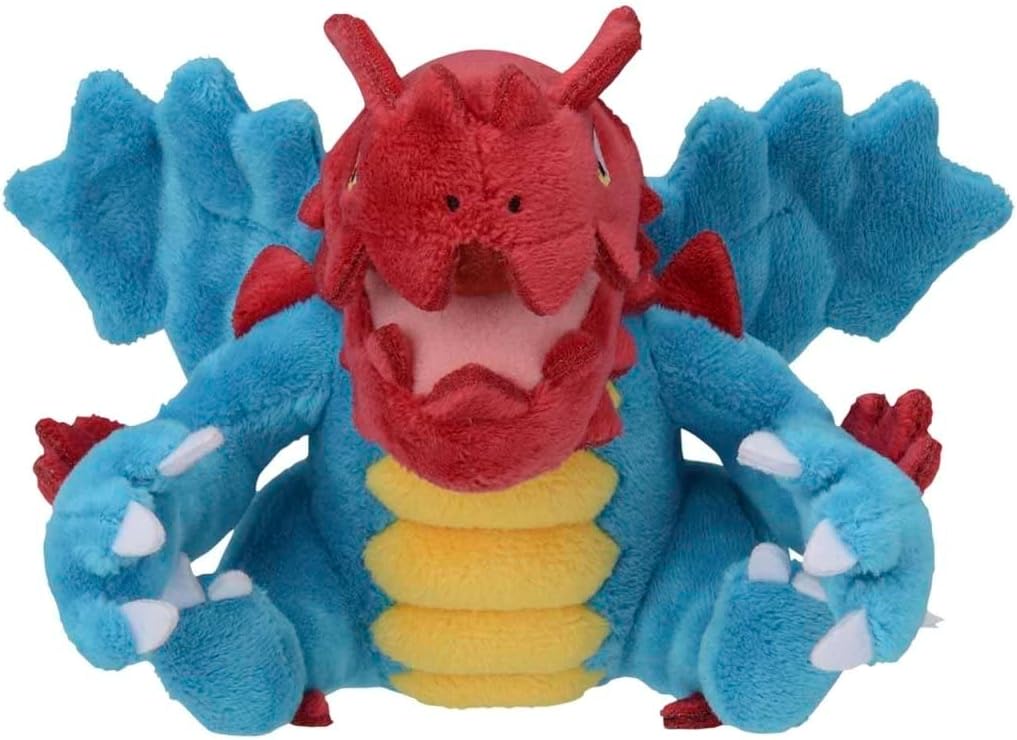 Pokemon Center: Druddigon Sitting Cuties Plush, 4 ¾ Inch