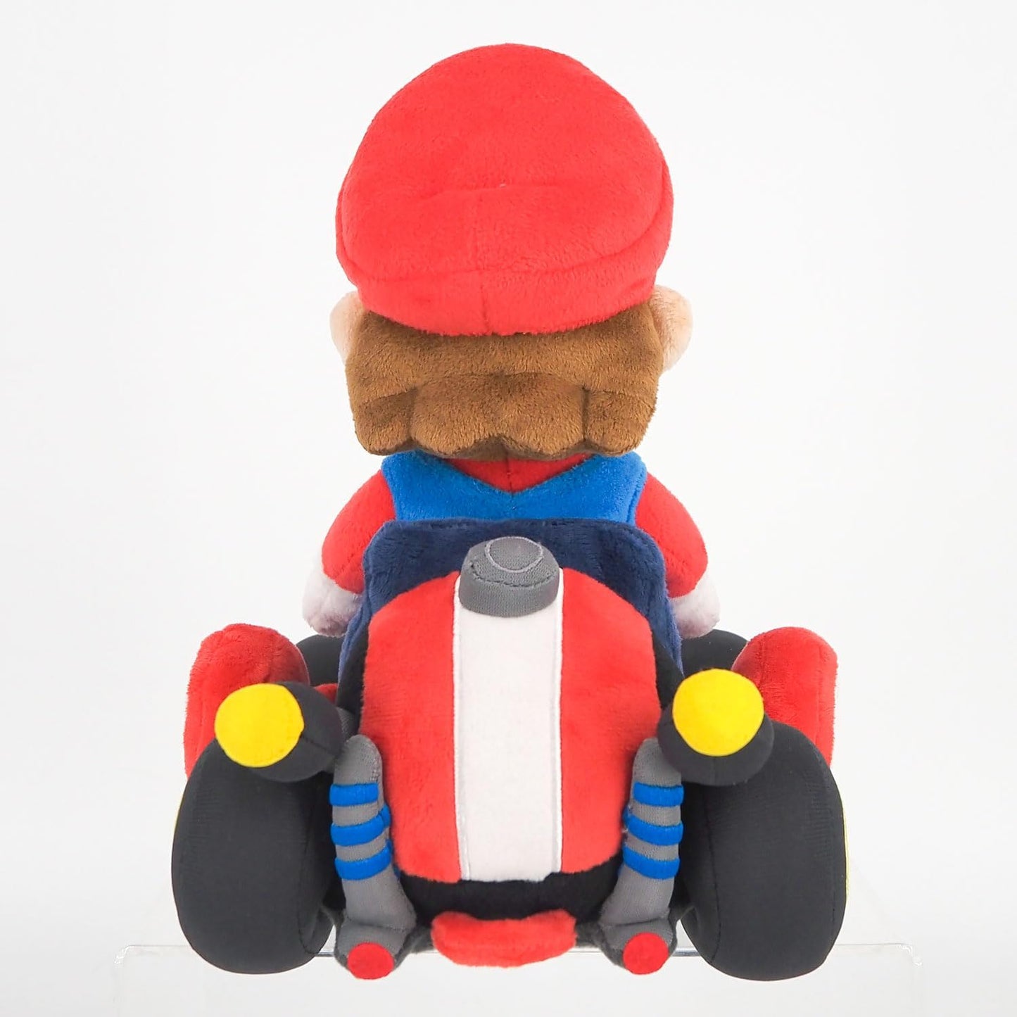 Sanei Boeki MKW01 Super Mario Kart World Mario Plush Toy W6.7 x D10.6 x H8.9 inches (W17 x D27 x H22.5 cm)