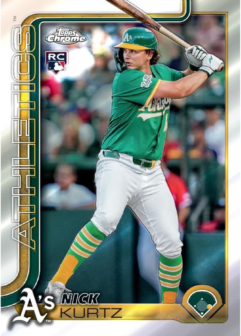 2025 Topps Chrome Baseball Update Hobby Box Factory Sealed 1 Autograhph Card Per Box