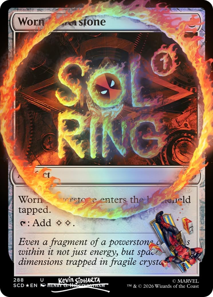 Magic: The Gathering Secret Lair x Marvel's Deadpool: I Fixed It (You're Welcome) Traditional Foil Edition