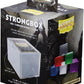 Dragon Shield Strongbox Deck Box Clear, Holds 100+ Double Sleeved Cards, Acrylic TCG Storage Case, Vacuum Seal Closure, Stackable, Display Lid, 83.5 x 106 x 75.5 mm