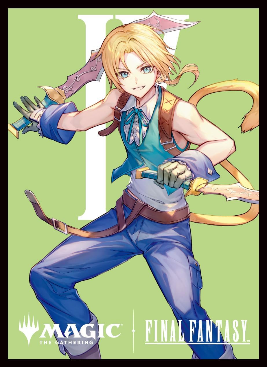 Magic: The Gathering - Final Fantasy Players Card Sleeve - Zidane, Tantalus Thief (MFS-33)