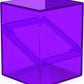 Ultimate Guard Boulder 100+ Clear, Deck Case for 100 Double-Sleeved TCG Cards, Amethyst, Secure & Durable Storage for Trading Card Games, Transparent