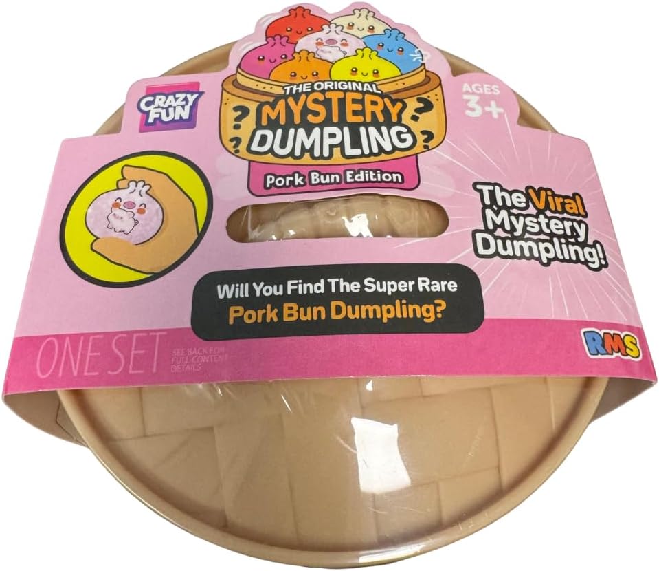 RMS Crazy Fun Mystery Dumpling Pork Bun Edition 3.5 inch
