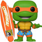 Funko Pop! Television #1019 TMNT Michelangelo with Surfboard (SDCC 2020 Exclusive)