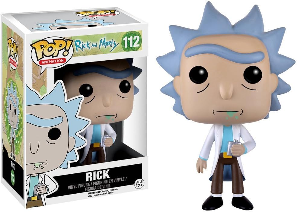 Funko POP Animation: Rick & Morty - Rick Action Figure