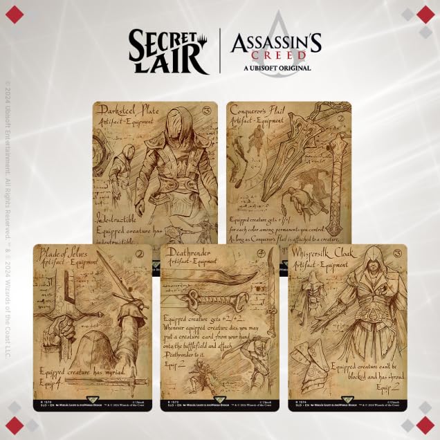 Magic the Gathering Secret LAIR X Assassin’S Creed: DA Vinci’S Designs (Non-Foil)