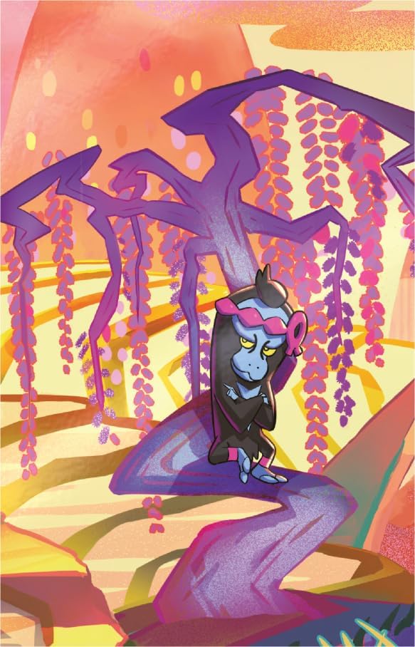 Pokémon TCG: Scarlet & Violet—Shrouded Fable Mini Tin – Munkidori (2 Booster Packs & 1 Sticker Sheet)
