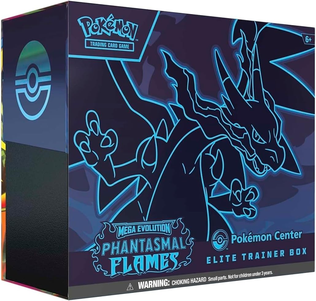 Pokemon TCG: Mega Evolution-Phantasmal Flames Pokémon Center Elite Trainer Box