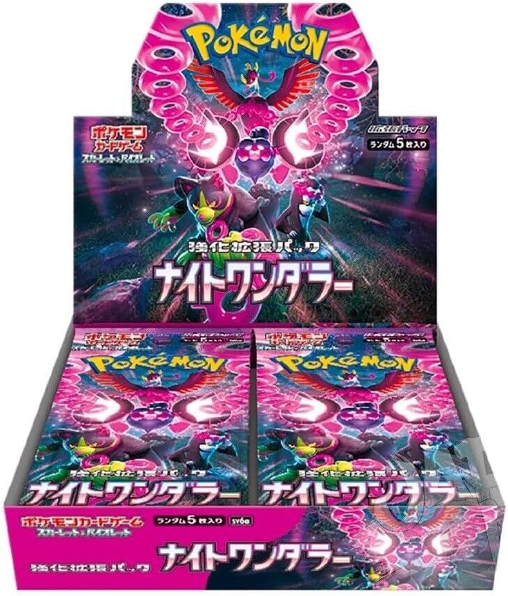 Pokemon Card Game Scarlet & Violet Enhancement Expansion Pack Night Wanderer Booster Box (Japanese) - 30 Packs