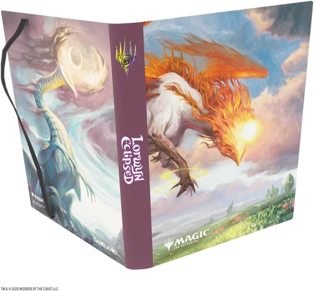 GameGenic: Magic: The Gathering Lorwyn Eclipsed Casual Album 18-Pocket - Eirdu, Carrier of Dawn / Isilu, Carrier of Twilight