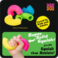 Schylling NeeDoh Mac 'N' Squeeze - Sensory Squeeze Toy - Contains 4 Squishy Noodles - 3" Wide - Color May Vary (Pack of 1)