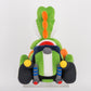 Sanei Boeki MKW01 Super Mario Kart World Yoshi Plush Toy W6.7 x D10.6 x H9.1 inches (W17 x D27 x H23 cm)