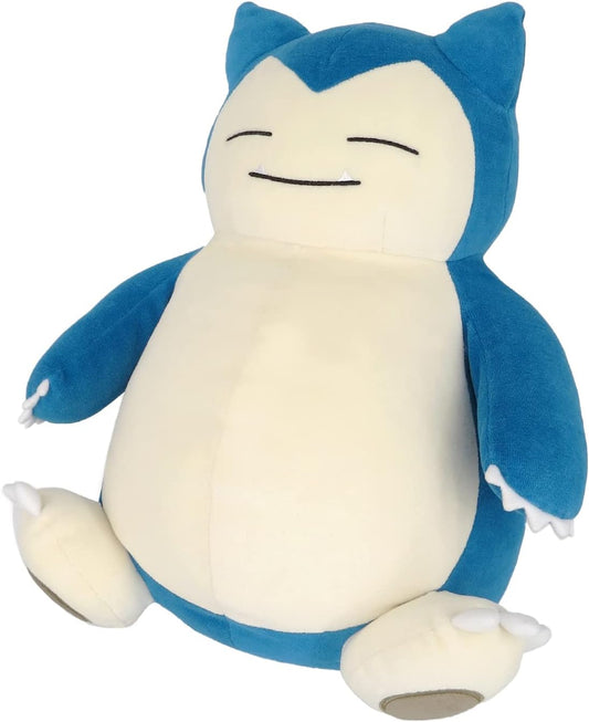 Sanei Boeki Pokemon All Star Collection PZ04 Snorlax Stuffed Plush, 15"