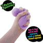 Schylling NeeDoh Fuzz Ball Wonder Waves - Squeeze Toy with a Velvet Texture and Soft Cloud Squish - 2.25" Ball - Color May Vary (Pack of 1)