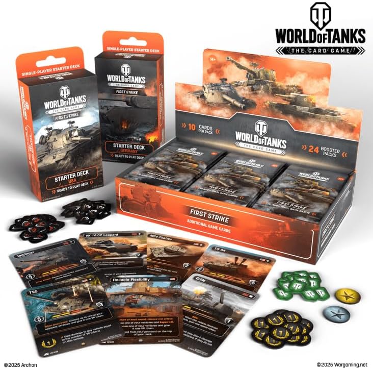 Archon Studio World of Tanks Card Game - First Strike Starter Deck (USA)