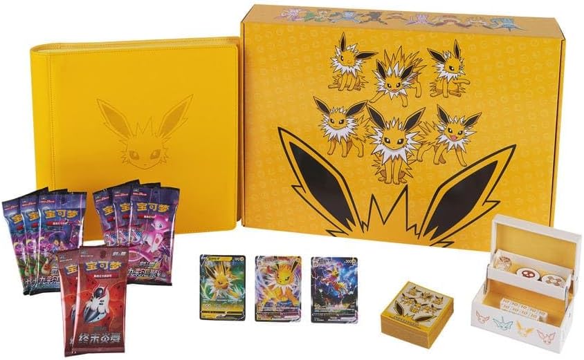 Pokemon Card Game Eevee GX Collection Box (Chinese) - Jolteon