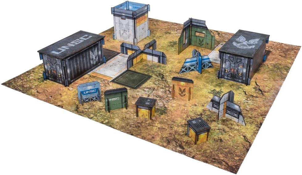 Halo: Flashpoint (Recon Edition) Tabletop Miniatures Game - Lead Spartan Fireteams! Fast-Paced Tactical Skirmish Game for Kids & Adults, Ages 13+, 2 Players, 60 Min Playtime, Made by Mantic Games