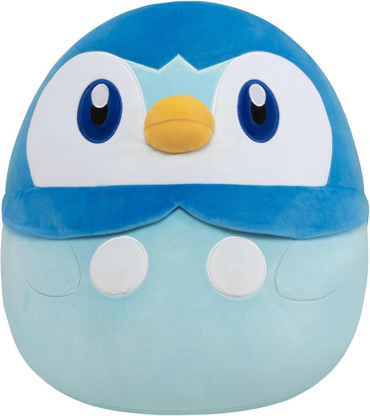 Squishmallows 14-Inch Piplup Stuffed Animal Plush Toy