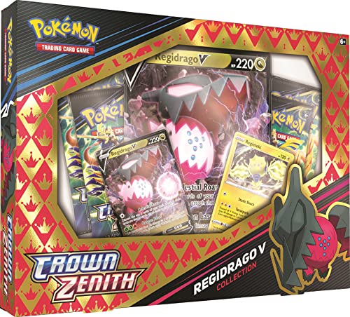 Pokemon TCG: Crown Zenith Collection - Pokemon V Regieleki or Regidrago