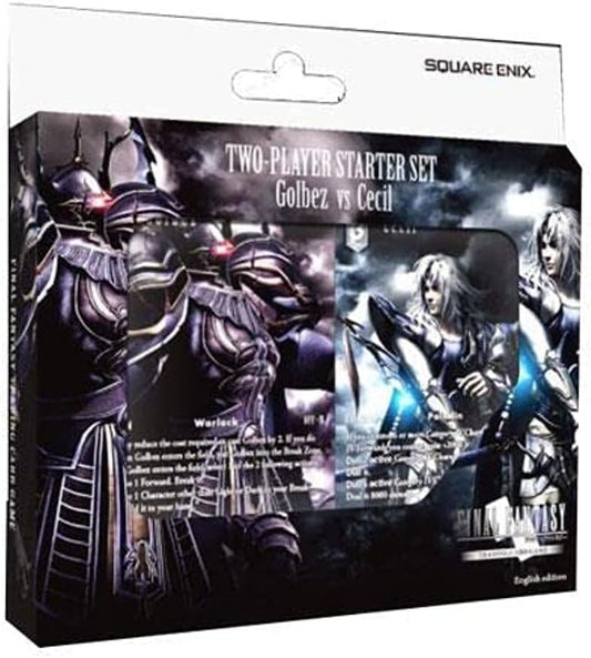 Final Fantasy TCG: Golbez VS Cecil Two Player Starter Set - 2 Decks of 30 Cards